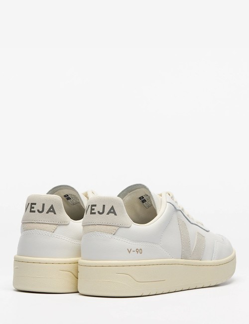 SNEAKERSV-90 LEATHER WHITE NATURAL