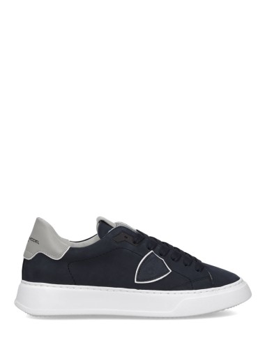Sneakers Temple Bianco Blu Grigio
