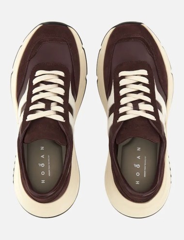 Sneakers Hi-Fi Bordeaux