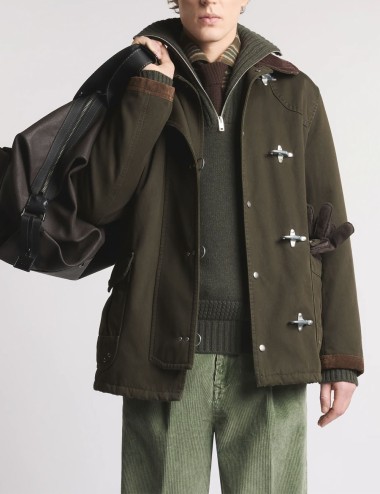4 Ganci in Cover di Cotone - Fay Archive verde