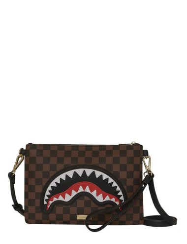 POCHETTE SAWTOOTH SHARKS IN PARIS CROSSOVER CLUTCH